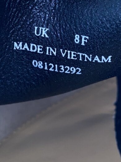 商品画像：デッキシューズ/UK8/BLK/スウェード/081213292 5