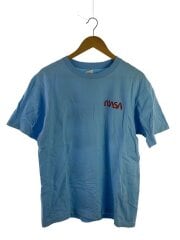 Tシャツ/L/コットン/BLU/tom sachs/韓国限定/NASA