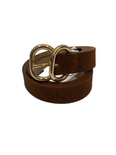 商品画像：ベルト/レザー/BRW/無地/レディース/80 1