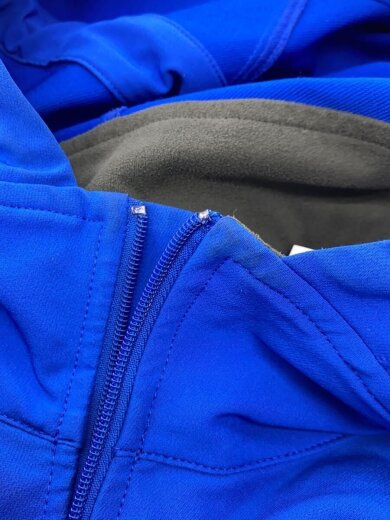 商品画像：simple guide hoodyジャケット/L/ポリエステル/BLU/sty83761sp14 6