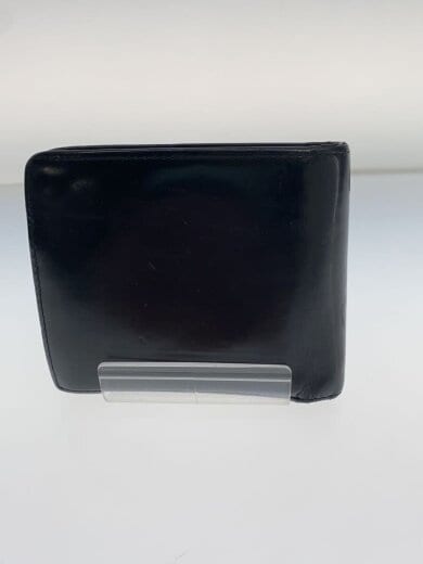商品画像：2つ折り財布/レザー/BLK/メンズ 2