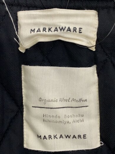 商品画像：ORGANIC WOOL MELTON VARSITY JACK/23AW/2/ウール/BLK/A23C-17BL01C 3