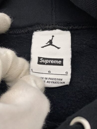 商品画像：x Jordan Hooded Sweatshirt Black/L/コットン/BLK/HF0836-010 3