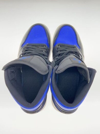 商品画像：AIR JORDAN 1 MID/エアジョーダン 1 ミッド/ブラック/554724-068/28cm/BLK/ 3