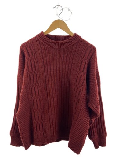 商品画像：ニット・セーター(厚手)/2/ウール/RED/YSK-20AW-KN06 1