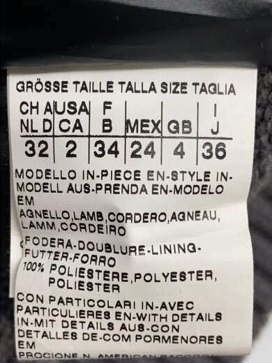 商品画像：コート/36/ウール/GRY 4