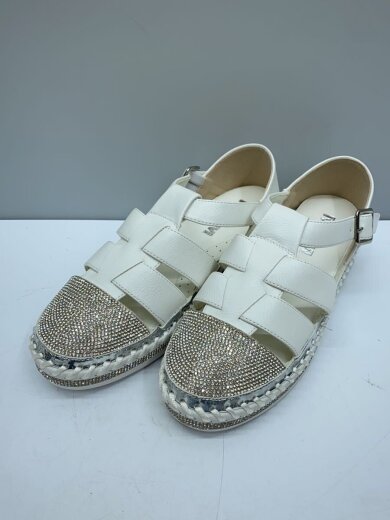 商品画像：サンダル/LL/WHT/レザー 2