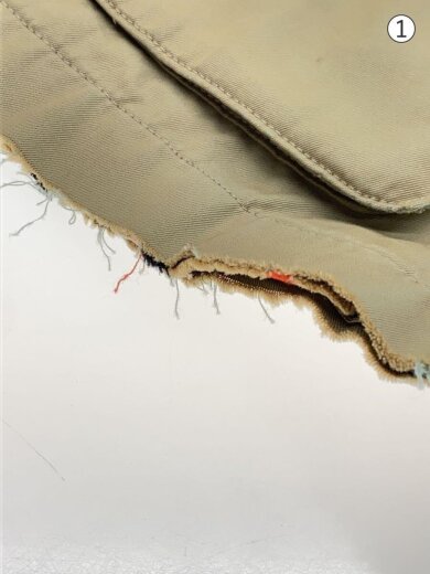 商品画像：80s/フィールドジャケット/ノバチェック/ジャケット/L/ポリエステル/KHK/無地 7