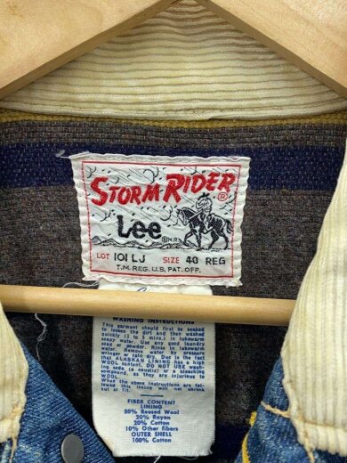 商品画像：STORM RIDER/Gジャン/40/デニム/BLU/101lj 3