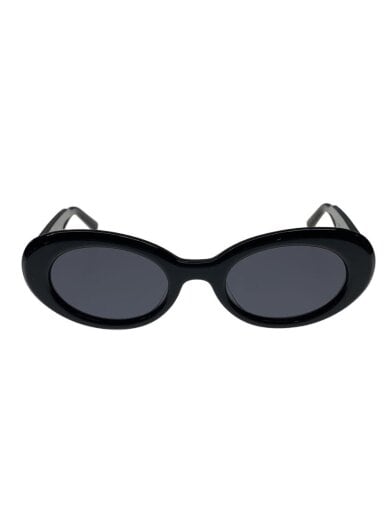 商品画像：サングラス/オーバル/プラスチック/BLK/BLK/メンズ/mm005// 1
