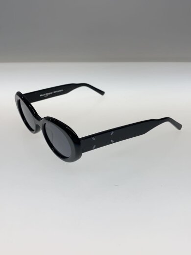 商品画像：サングラス/オーバル/プラスチック/BLK/BLK/メンズ/mm005// 2