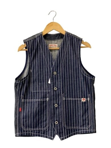 商品画像：江坂ジーンズ/ベスト/S/コットン/IDG// 1