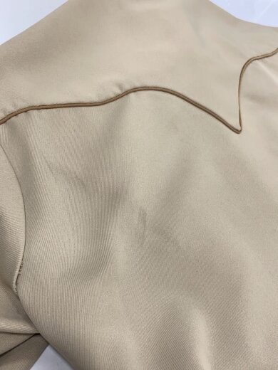 商品画像：長袖シャツ/LL/ポリエステル/BEG/花柄/70-80 9