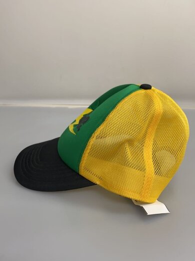 商品画像：メッシュキャップ/FREE/ポリエステル/GRN/無地/メンズ 2