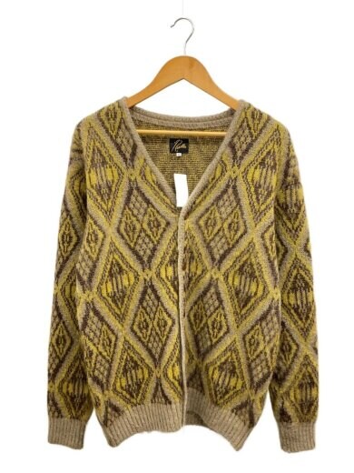 商品画像：カーディガン(厚手)/S/モヘア/CML/総柄/J0255 1