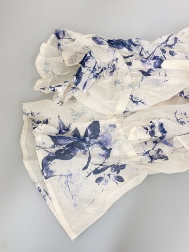 商品画像：長袖ブラウス/one/ポリエステル/WHT/総柄/swfb251167// 6