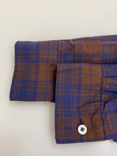 商品画像：長袖シャツ/2/コットン/BRW/オンブレCK/YK25SS001008SH 6