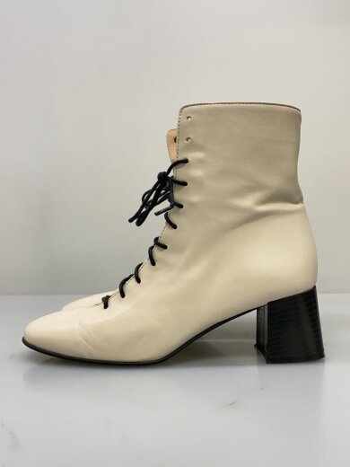 商品画像：レースアップブーツ/38/BEG/レザー 1