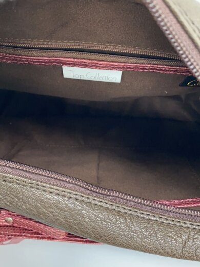 商品画像：ショルダーバッグ/レザー/PNK/無地/top collection/JRA 6