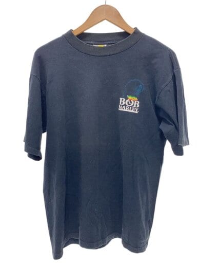 商品画像：BOB MARLEY/90s/C1996/Tシャツ/L/コットン/BLK/無地 1