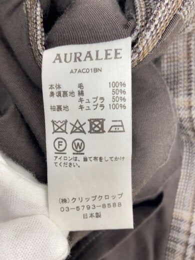 商品画像：コート/4/ウール/マルチカラー/チェック/A7AC01BN 5