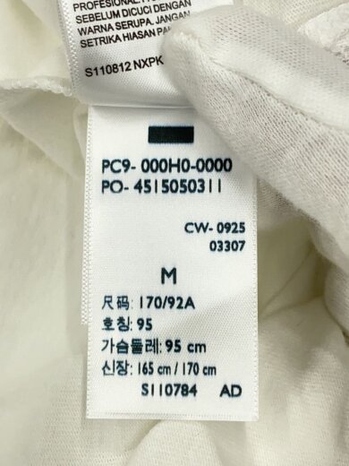 商品画像：Tシャツ/M/コットン/WHT/プリント/PC9-000H0-0000 4