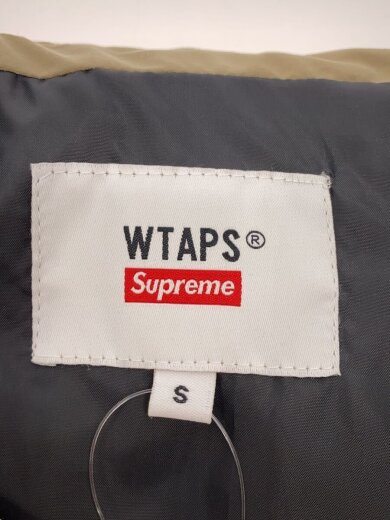 商品画像：ダウンベスト/S/ナイロン/BEG/無地 3