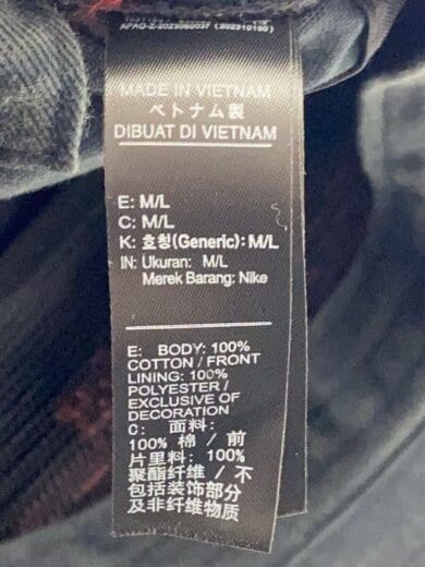 商品画像：キャップ/M/コットン/NVY/メンズ 6