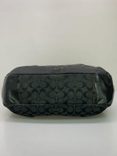 商品画像：プリーテッド・フレーム・サッチェル_エルゴ_シグネチャー/--/BLK/総柄 4