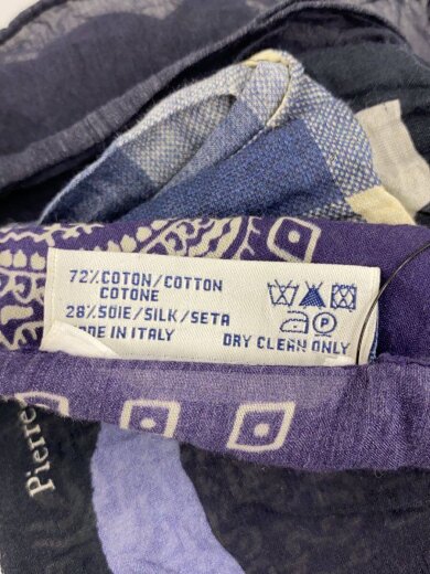 商品画像：スカーフ/コットン/BLU/総柄/レディース 3