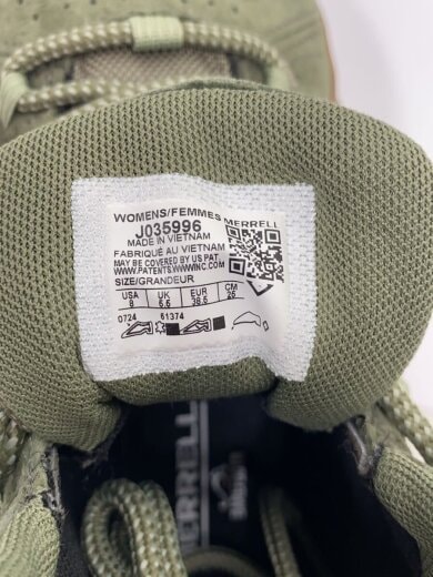 商品画像：ハイカットスニーカー/25cm/GRN/J035996 5