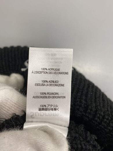 商品画像：ヘッドウェア/FREE/アクリル/BLK/無地/メンズ 5