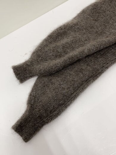 商品画像：カーディガン(厚手)/38/モヘア/BRW/無地 4