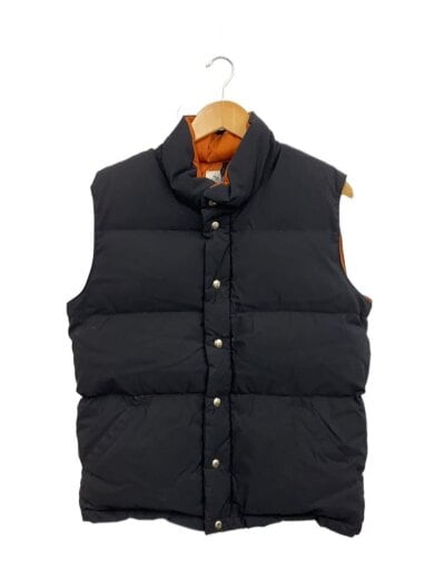 商品画像：ダウンベスト/M/コットン/BLK/無地 1
