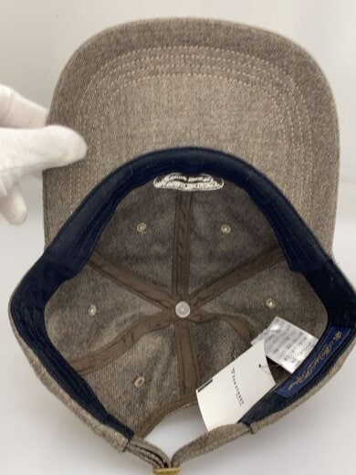 商品画像：キャップ/FREE/ウール/BEG/無地/メンズ/330001797 4