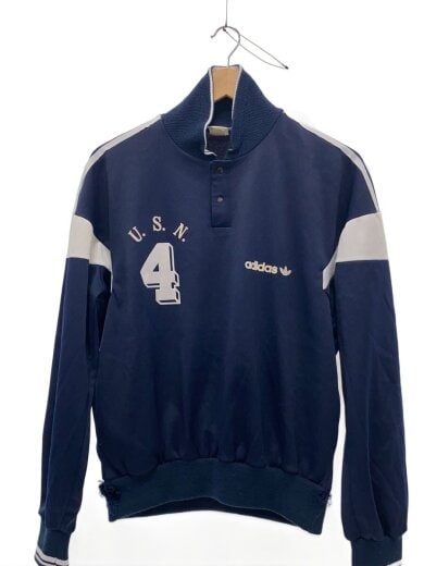 商品画像：v/トップス/M/ポリエステル/NVY/無地 1