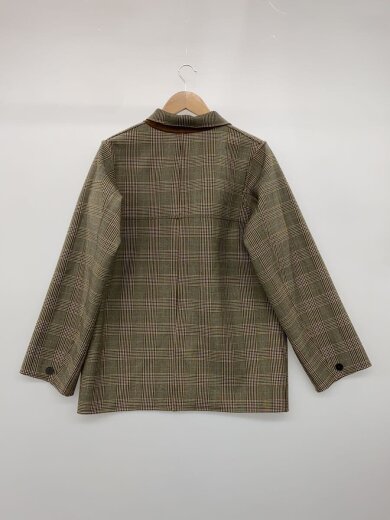 商品画像：テーラードジャケット/--/ポリエステル/CML/チェック/リバーシブルオーバーダブルジャケット 6