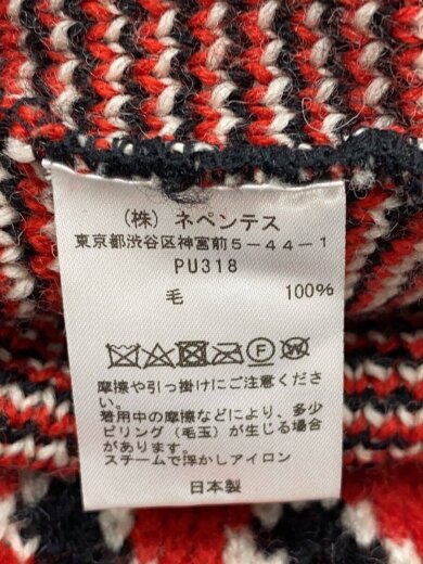 商品画像：ニット・セーター(厚手)/S/ウール/BLK/PU318// 4