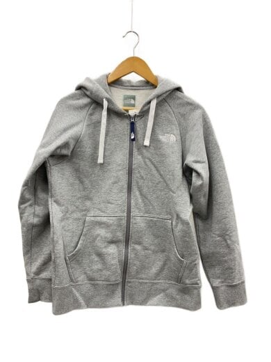 商品画像：ジップパーカー/XL/コットン/GRY/無地/ntw12442 1