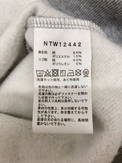 商品画像：ジップパーカー/XL/コットン/GRY/無地/ntw12442 4