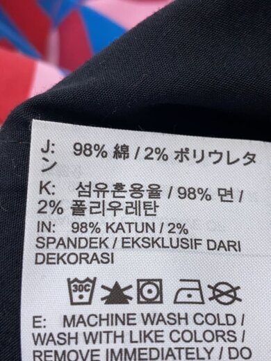 商品画像：ボトム/S/コットン/PNK/総柄/CI2027-687// 5