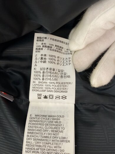 商品画像：ダウンベスト/L/ポリエステル/BLK/無地/fb7374-010 5