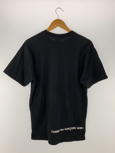 商品画像：18AW/Split Box Logo Tee/M/コットン/BLK/変色・アタリ 2