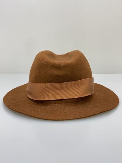 商品画像：ハット/--/ウール/BRW/無地/レディース 3