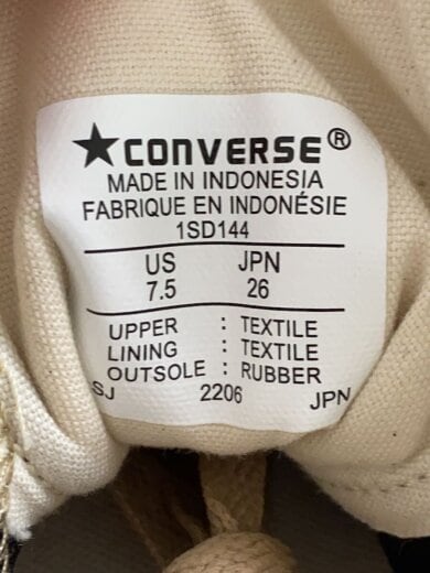 商品画像：ハイカットスニーカー/26cm/マルチカラー/キャンバス/1SD144 5