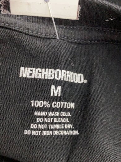 商品画像：Tシャツ/M/コットン/BLK 3