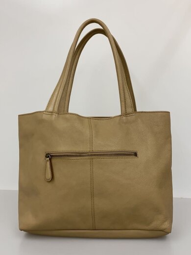 商品画像：トートバッグ/レザー/BEG/無地 3