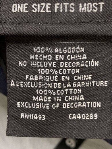 商品画像：キャップ/FREE/コットン/NVY/無地/レディース 6