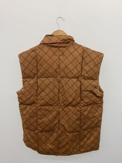 商品画像：ダウンベスト/--/コットン/BRW/総柄/SAT155 3773 2