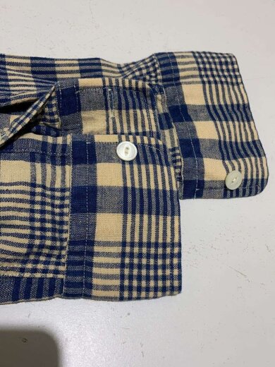 商品画像：Plaid Cotton-Linen Shirtdress/シャツワンピース//コットン/BEG/チェック 6
